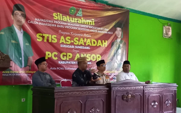 Membanggakan, GP Ansor Sumedang Salurkan Beasiswa S1 bagi 215 Kader