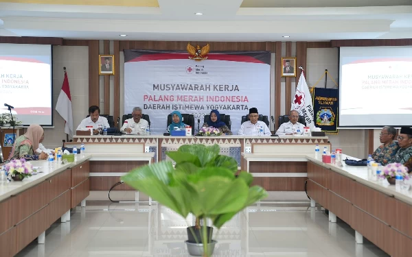 Thumbnail Berita - Sleman Jadi Tuan Rumah Musyawarah Kerja PMI DI Yogyakarta