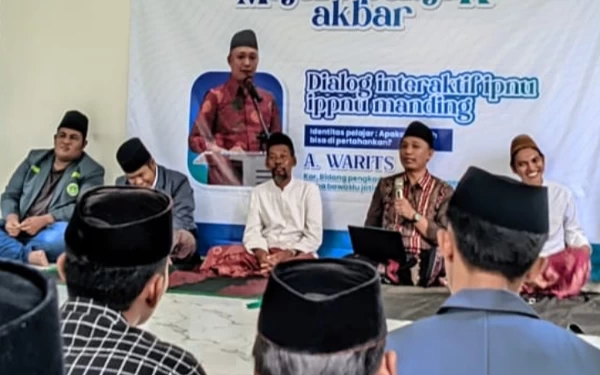 Ketua Bawaslu Jatim Hadiri Dialog Interaktif Bersama IPNU-IPPNU Manding