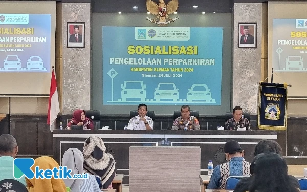 Dishub Sleman Gelar Sosialisasi Pengelolaan Parkir, Kabiro Ketik.co.id DIY Jadi Narasumber