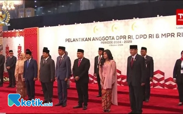 Thumbnail Berita - Sebanyak 732 Dewan Resmi Dilantik sebagai Anggota DPR dan DPD RI Periode 2024-2029