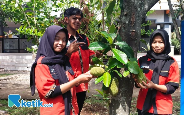 Cerdik! Tim Double Track Tata Boga SMAN 1 Kendal Ngawi Ubah Komoditas Lokal Tewel Jadi Abon Lezat!