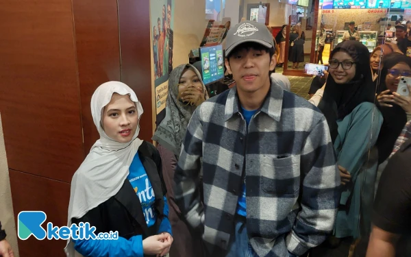 Pemain Film Cinta Dalam Ikhlas Sapa Warga Surabaya, Adhisty Zara Spill Susahnya Perankan Sosok Ara