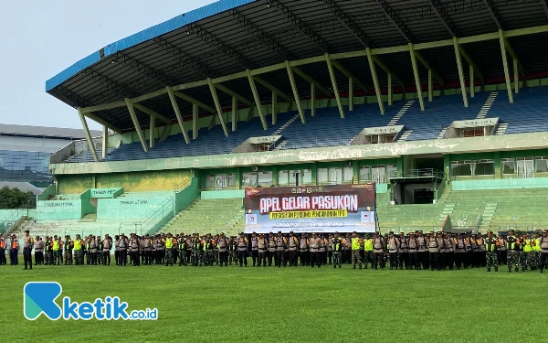 Thumbnail Berita - Pengamanan Pilkada 2024 di Kota Malang, Personel Gabungan Jaga 1.188 TPS