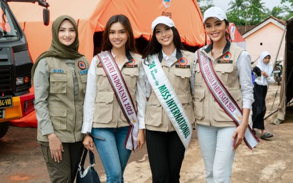 Thumbnail Selain menghadirkan Puteri Indonesia 2023, Farhana Nariswari, Puteri Indonesia Pariwisata 2023, Lulu Zaharani dan Puteri Indonesia Lingkungan 2024 yang juga pemenang RU 4th Miss International 2024, Sophie Kirana serta Puteri Indonesia Aceh 2024, Suci Annisa Mawardi, Selasa 10 Desember 2024 (Foto: Official Puteri Indonesia)