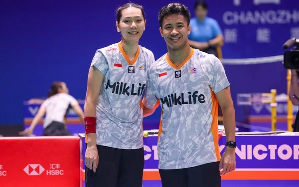 Thumbnail Berita - BWF World Tour Finals 2024:  Dejan/Gloria Takluk dari  Chen Tang Jie/Toh Ei Wei