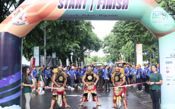 Thumbnail Berita - BRI Gandeng Alumni UGM Sukseskan Kafegama Fun Walk 2024