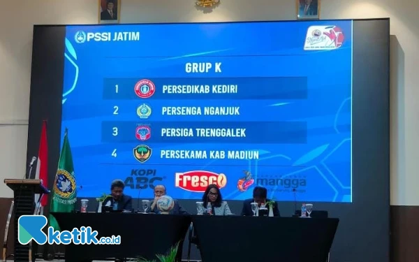 Thumbnail Berita - Persiga Trenggalek Satu Grup dengan Persedikab Kediri di Liga 4 Jatim 2024/2025