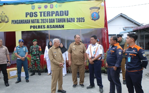 Thumbnail Berita - Tinjau Pos Nataru 2024, Bupati Asahan Pastikan Arus Lalu Lintas Lancar