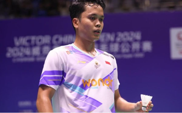 Thumbnail Berita - Malaysia Open 2025: Menang Straight Game, Ginting Pulangkan Lee Chia Hao