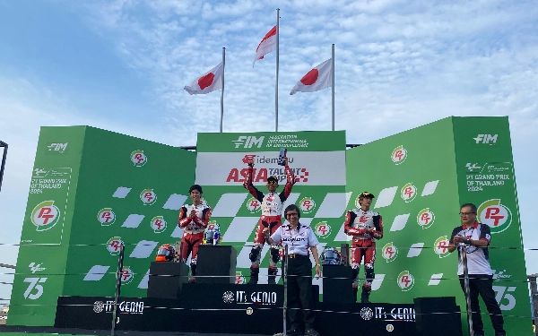 Pembalap Astra Honda Ramadhipa Juarai Race 1 IATC Buriram 2024