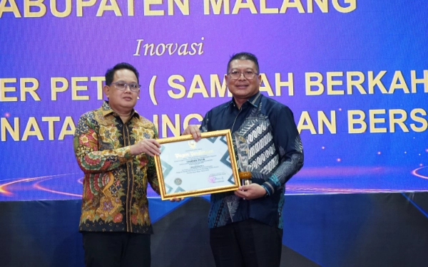 Thumbnail Berita - Inovasi Samber Petir Pemkab Malang Raih Inotek Award Berpredikat Terinovatif I