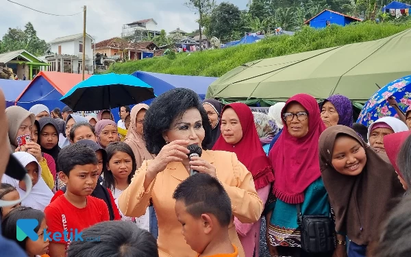 Prioritaskan Pendidikan, Ikawati ATR/BPN Bangun Sekolah Darurat Tahan Gempa